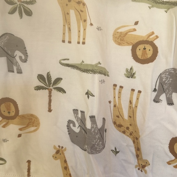 Milkberry 24 safari  animal 🦒 pj set 24m NWT - Picture 2 of 9